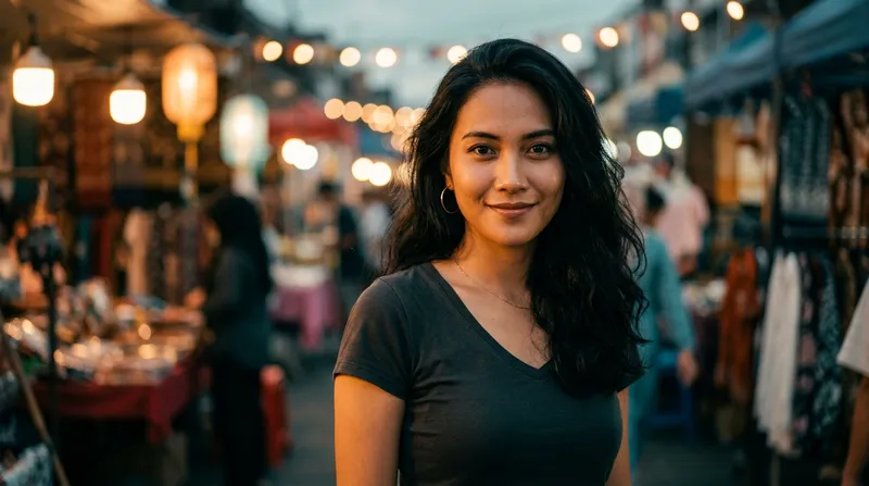 Cinematic Portrait Foto