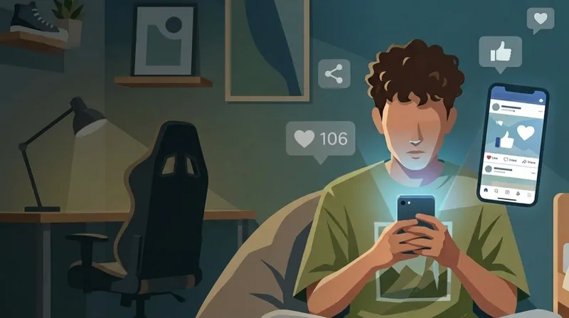 Ilustrasi Vektor 2D Faceless